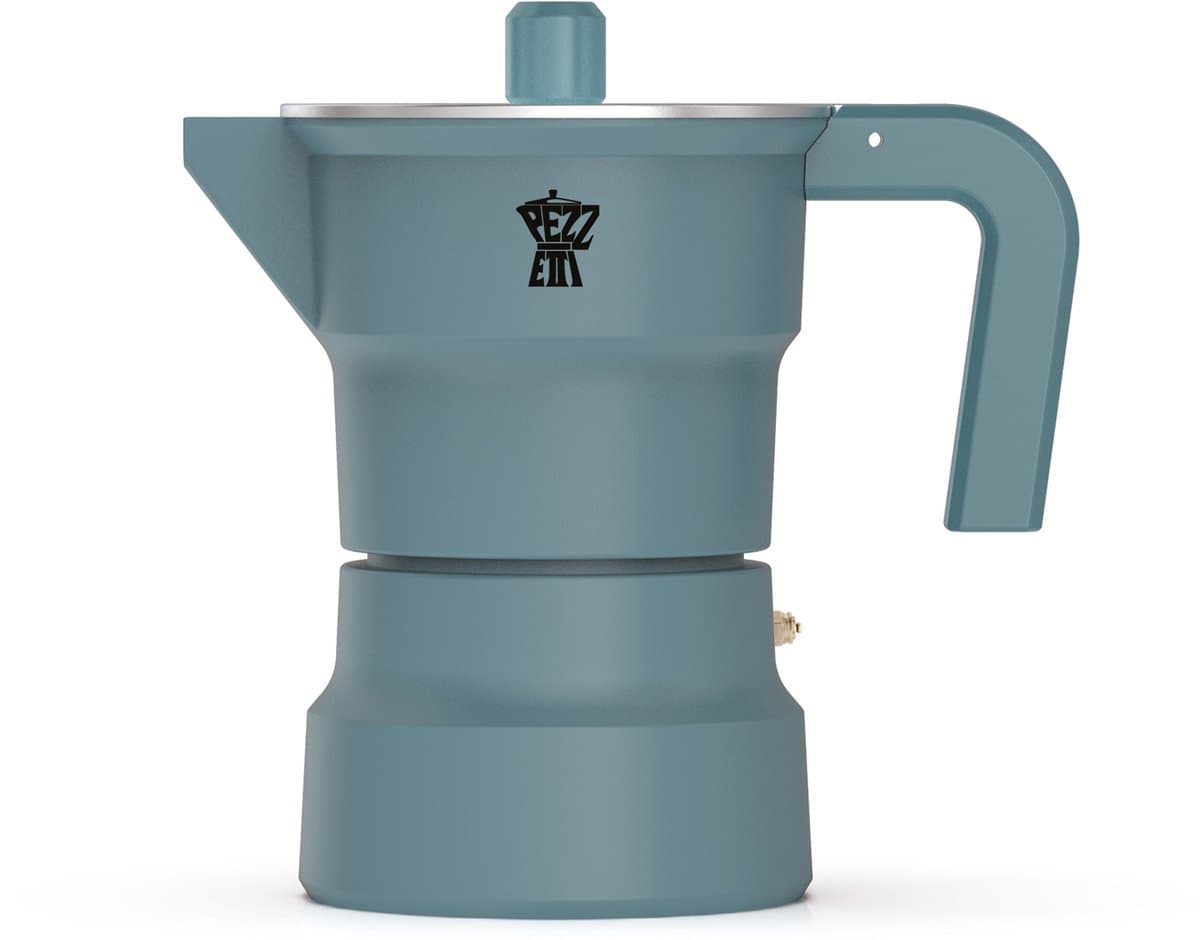 Italiaans koffiezetapparaat - PEZZETTI - SOLIDEXPRESS - Aluminium - 6 kopjes - Groen — afbeelding 1