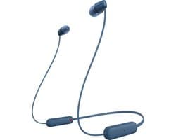 Sony WI-C100 - Draadloze oordopjes - Blauw