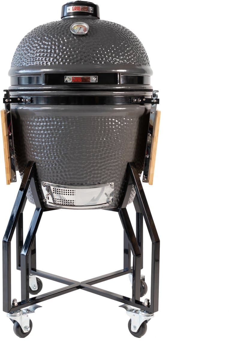 Grill Guru Kamado Barbecue Original Large ø47cm / ø18,5inch - Compleet - Grijs — afbeelding 1