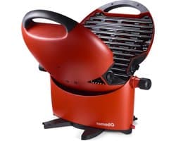 nomadiQ BBQ 3.0 - De ultieme lichtgewicht draagbare gas BBQ / Grill - Barbecue voor op de camping & vakantie - Terra Rood