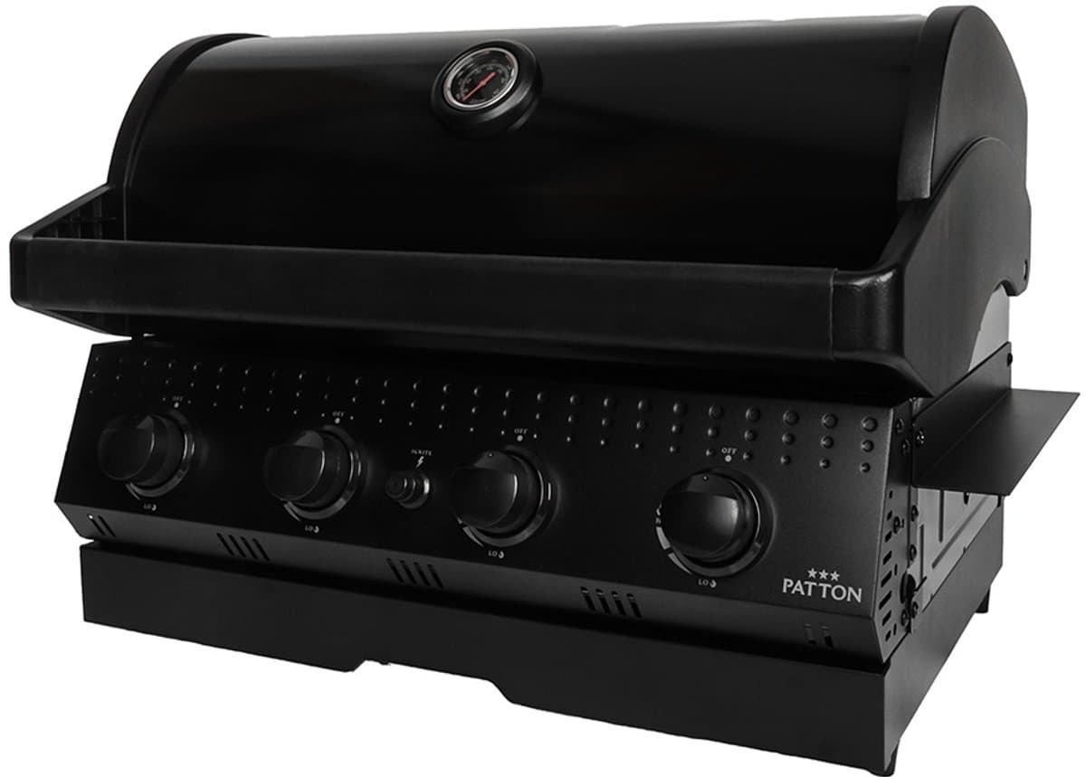 Patton Opus Inbouw Gasbarbecue - 3 Branders + Searbrander — afbeelding 1