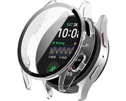 YONO Hoesje geschikt voor Samsung Galaxy Watch 7 - 44mm - Screen Protector Bumper Case - Transparant