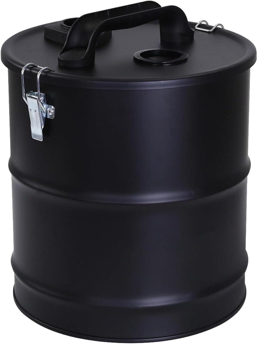 Asstofzuiger met slang - Reinigingsset Haard - Kachel Reinigen - Ruime capaciteit - 4 Gallon - Zwart — afbeelding 1