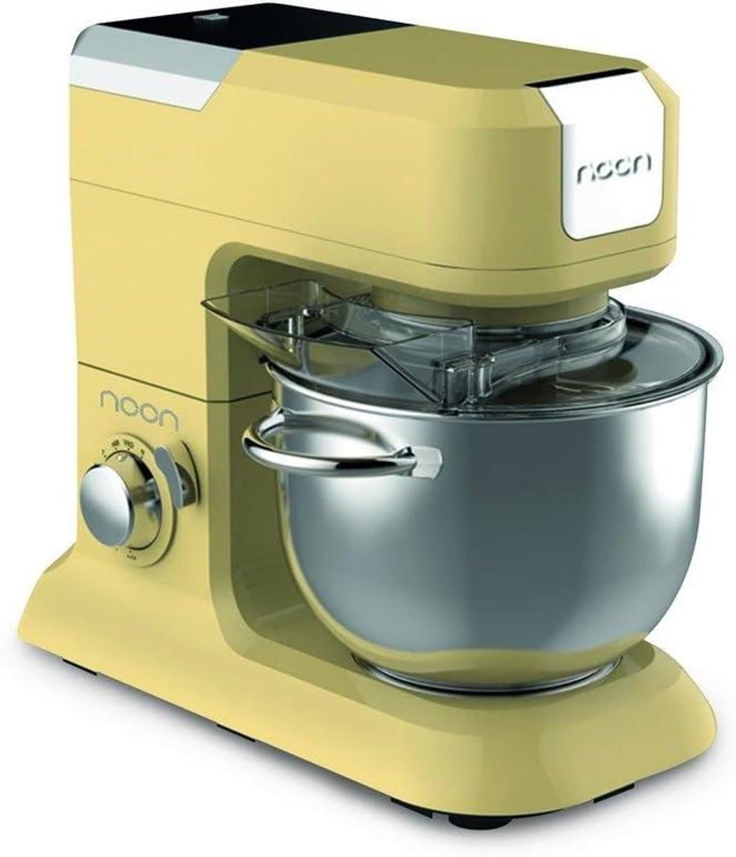 Keukenmachine - Multifunctionele Mixer - Koken en Bakken - Planetair Roersysteem - 4.5 liter kom - Beige — afbeelding 1