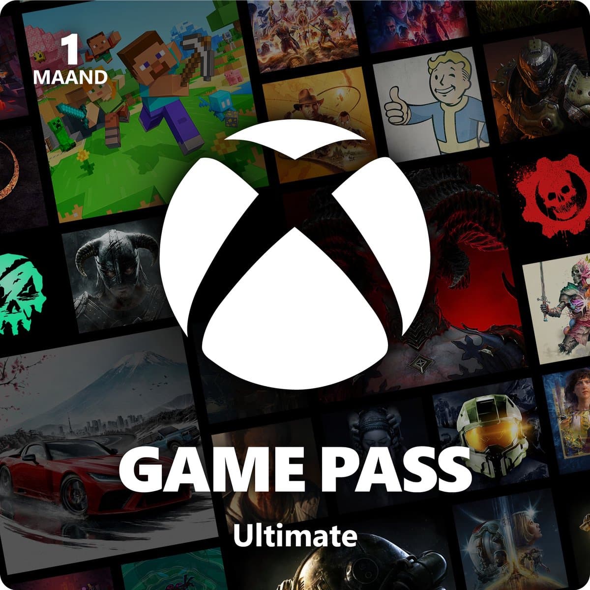 Xbox Game Pass Ultimate - 1 maand - Xbox, PC, Cloud Gaming — afbeelding 1