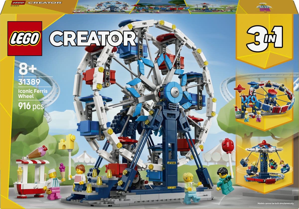 LEGO Creator 3-in-1 Klassiek Reuzenrad 31389 — afbeelding 1