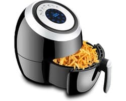 Airfryer Huishoudelijk - Olievrije Friteuse - Lekker Koken - LCD-aanraakscherm - 5.5L Capaciteit - Multi
