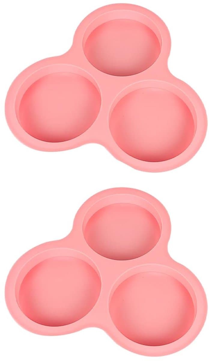 Store_9 - Siliconen Air Fryer Ei Pan - Airfryer Accessoire - Roze - Muffin en Pannenkoek Mold - Geschikt voor de meeste airfryers - 2 stuks — afbeelding 1