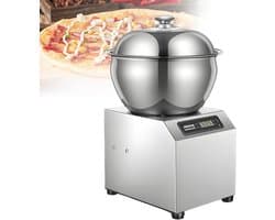 Spiraaldeegmenger - Deegkneedmachine - Professioneel Bakken - Dubbele Rotatie - 8 kg Capaciteit - Zilver