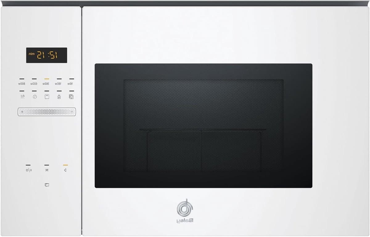 Magnetron met Grill - Oven Combimagnetron - Snel Eten Bereiden - Aqualisis Reiniging - 20 Liter - Wit — afbeelding 1