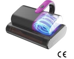 matrasstofzuiger met krachtige zuigkracht en UV-C-desinfectielamp