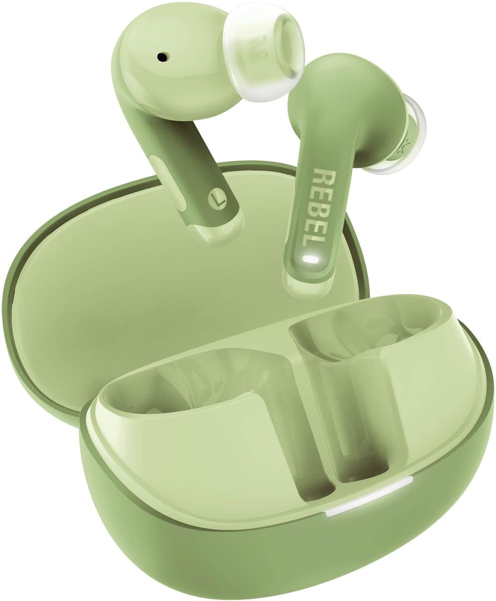 FRESH 'N REBEL Twins Fuse 2 3TW1302RWG In-ear Draadloze oordopjes Met Noise-cancelling Groen — afbeelding 1