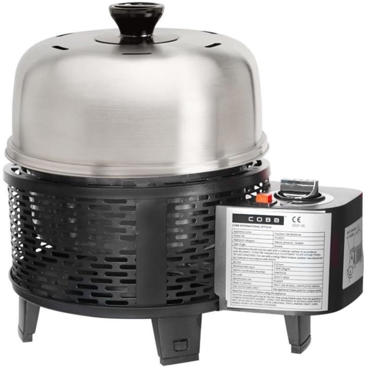 Cobb Pro Gas Mat Zwart — afbeelding 1