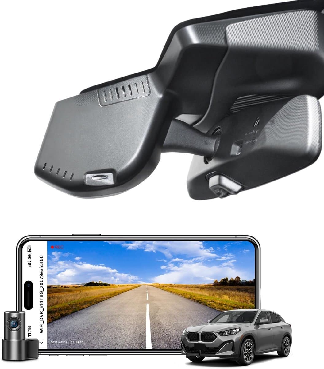 Solidchoice - Dashcam 4K met WiFi en 128GB Geheugenkaart voor BMW X2 — afbeelding 1