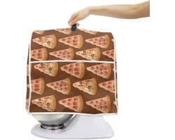 Mixerhoes - Keukenmachinehoes Beschermhoes - Keuken Organisatie - Met Opbergvak - L - Rood