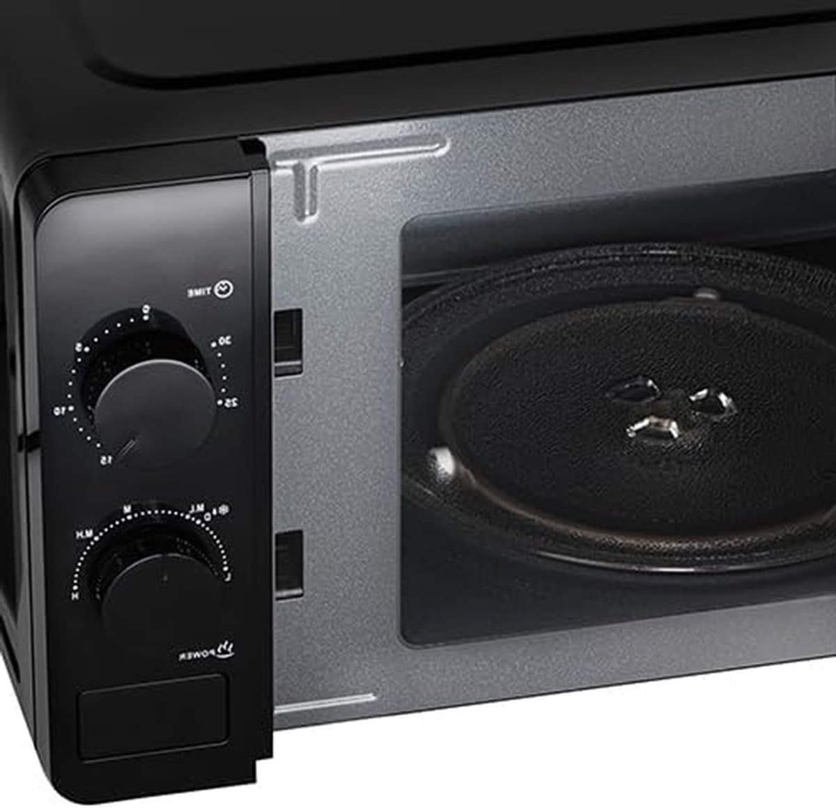 Magnetron met oven - Mini oven - Snel maaltijden bereiden - 6 instelbare standen - 20 liter inhoud - Zwart — afbeelding 1