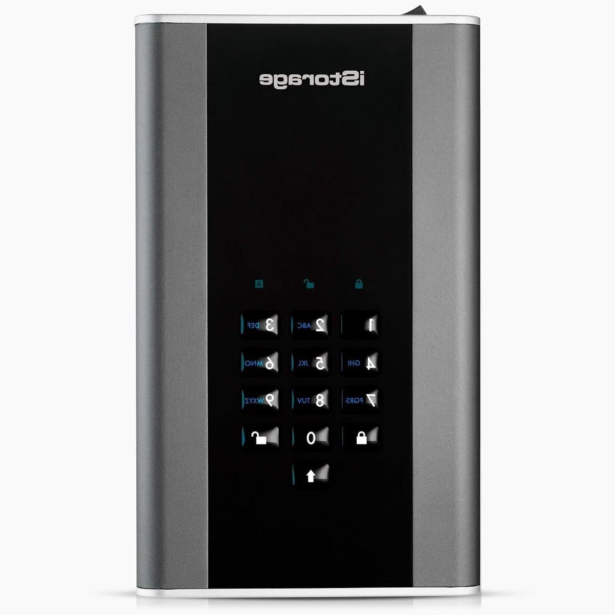 Externe Harde Schijf - Opslag Schijf - Data Beveiligen - FIPS 140-2 Level 2 - 1000 GB - Zwart Grijs — afbeelding 1