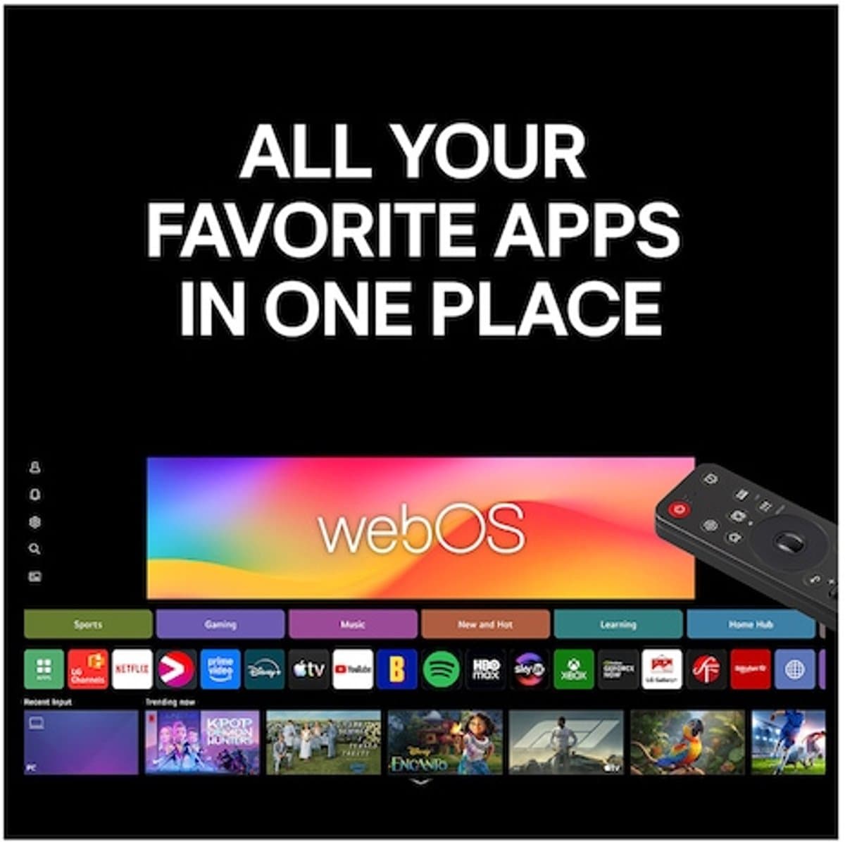 LG NANO 4K UHD AI 85NU850B6LA 2,16 m (85") 4K Ultra HD Smart TV Wifi Zwart — afbeelding 1