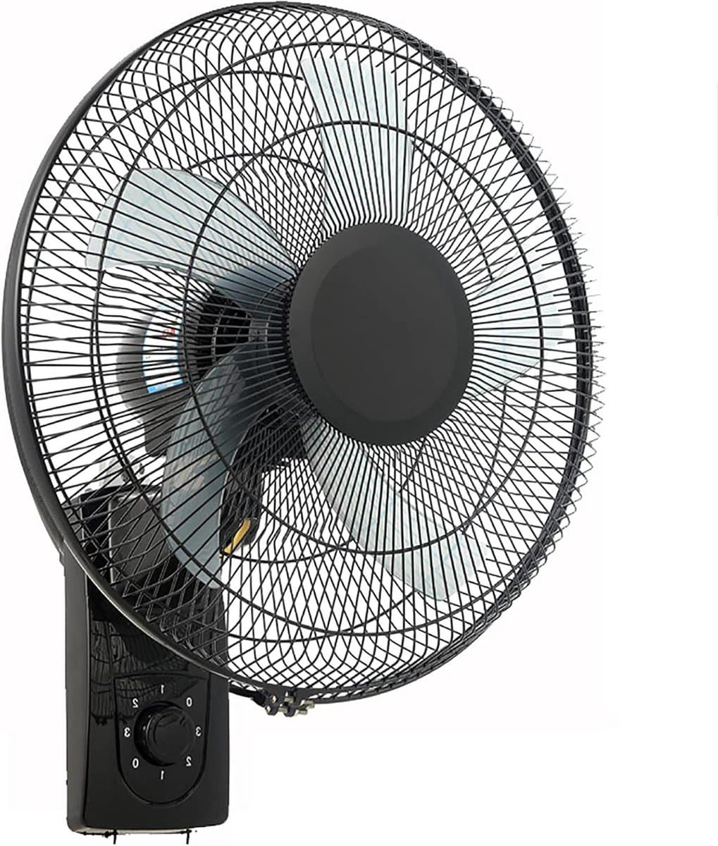 Wandventilator - Muurventilator Ventilator - Ruimte Koelen - Stille Werking - 41 cm - rood — afbeelding 1