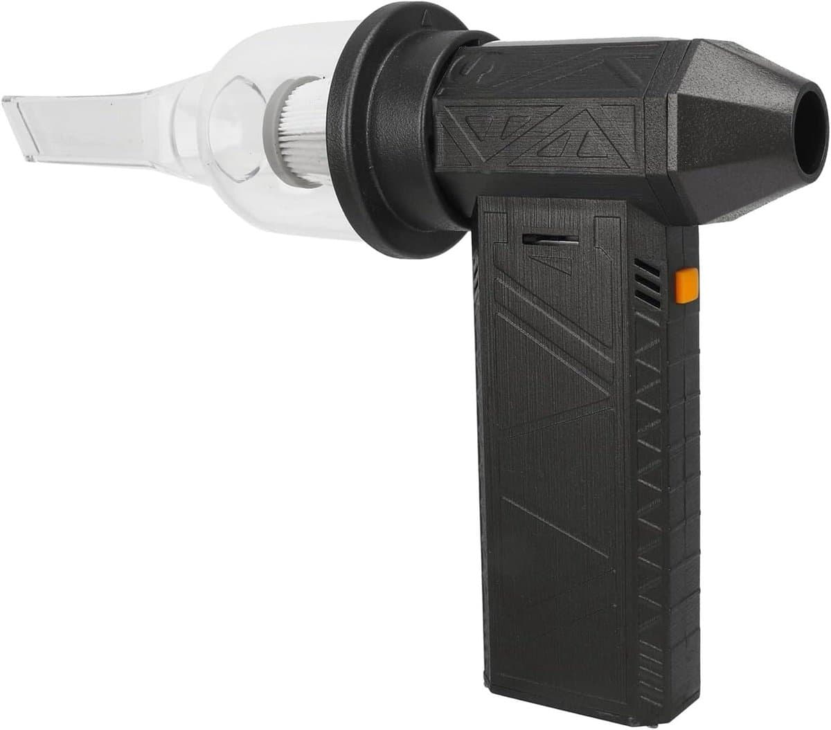 Mini Turboventilator - Luchtblazer Jetblower - Stof Verwijderen - 130.000 RPM - 19 x 18 x 9 cm - Zwart — afbeelding 1