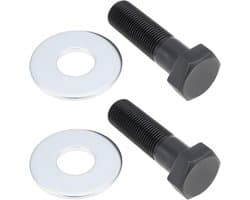 SnelShoppen - 3 stks Grasmaaier Blade Schroeven 5/8-18x55mm voor Toro Exmark ZX4800 - Sterk Metaal, Veilig en Betrouwbaar voor Tuinonderhoud