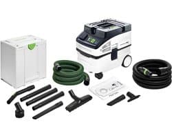 Festool CT 15 CLEANTEC mobiele afzuigkap 1200 watt 15 L ( 578327 ) + 8-delige Craftsman reinigingsset ( 577258 )
