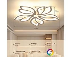 Dim- en kleurtemperatuur instelbare LED Plafondlamp met Afstandsbediening voor Woonkamer en Slaapkamer