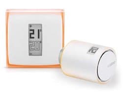 Netatmo Slimme Thermostaat + 1 Slimme Radiatorknop