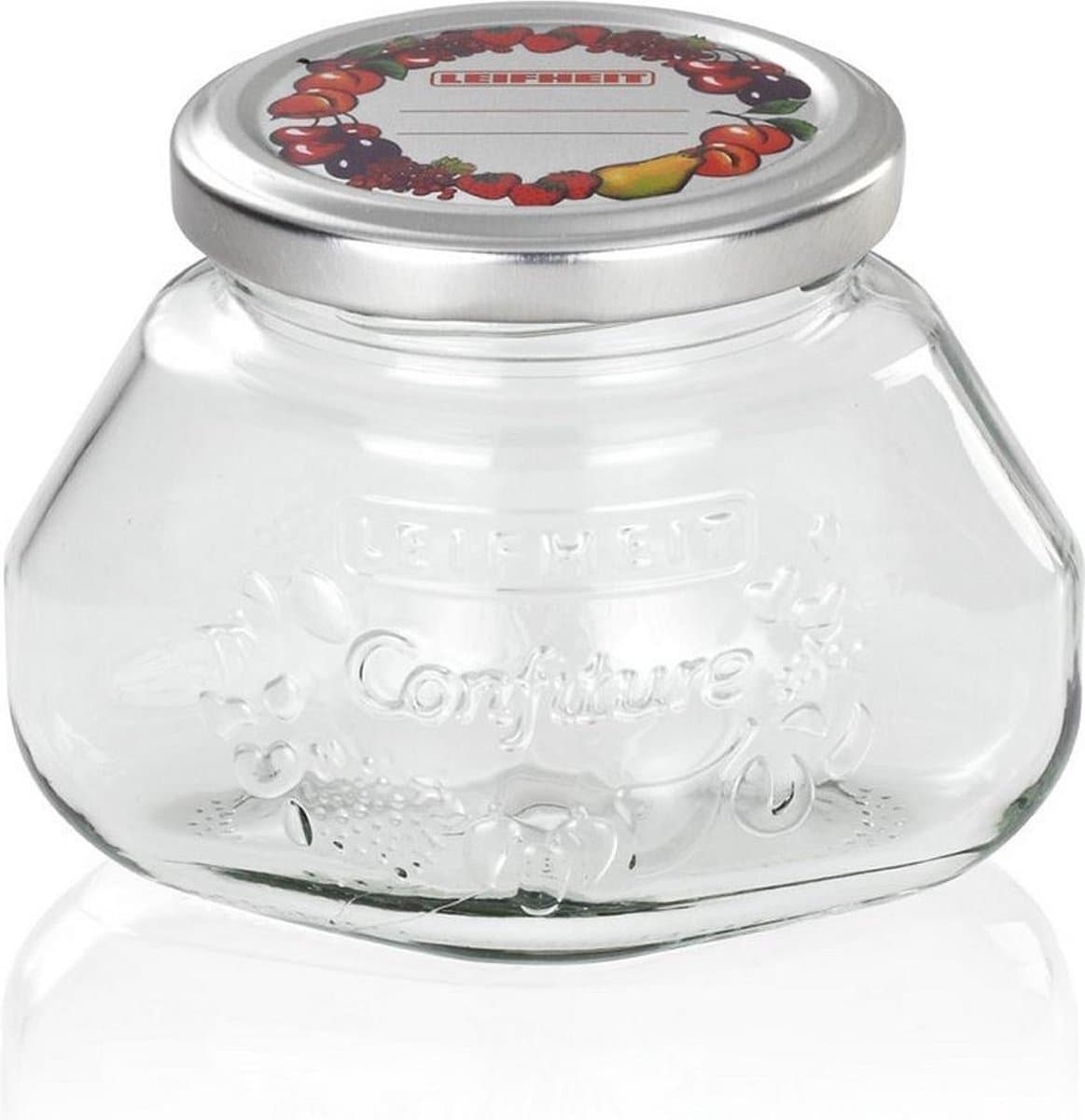 Leifheit inmaak glas 1/4 ltr 6 stuks — afbeelding 1