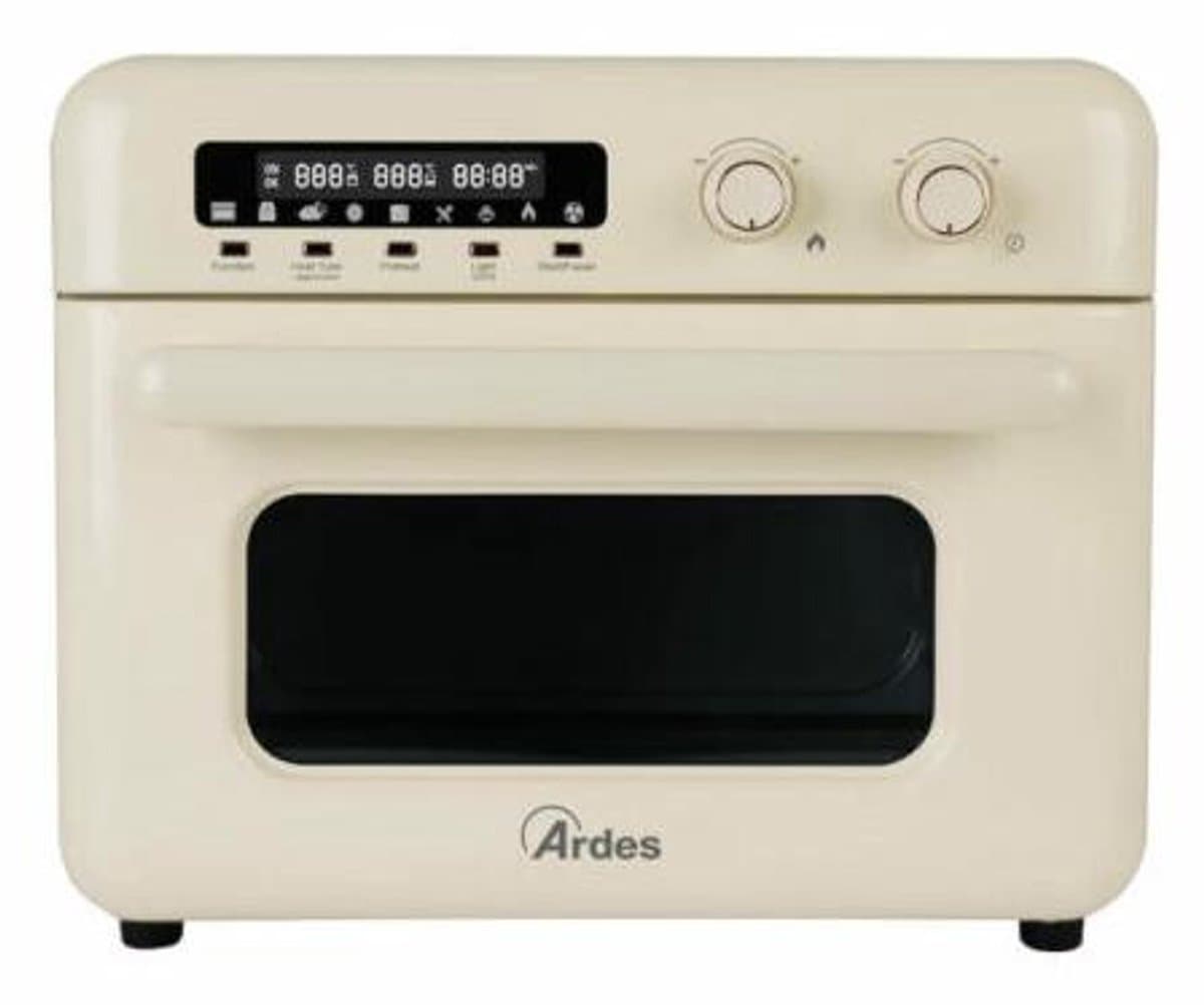 Ardes ARFRYA02W Enkele friteuse 30 L Flat Surface 2000 W Heteluchtfriteuse Beige — afbeelding 1
