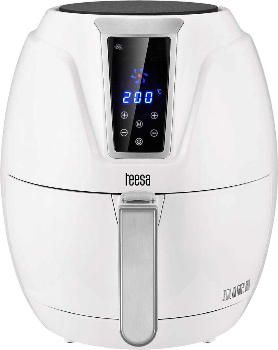 Teesa TSA8046W - Digitale airfryer, 3,2 liter, wit — afbeelding 1