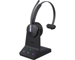Yealink WH64 Mono Teams - Headset - DECT - bluetooth - draadloos - Micro-USB - Zwart