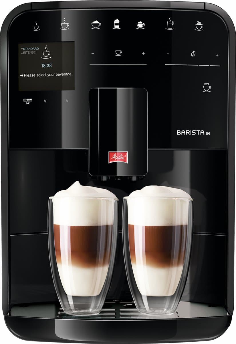 Melitta Barista SE volautomatische Espressomachine F830-003 zwart — afbeelding 1