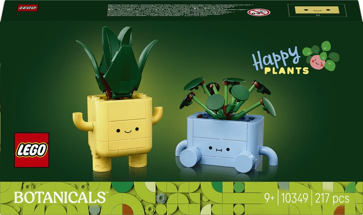 LEGO The Botanical Collection - Vrolijke plantjes Constructiespeelgoed — afbeelding 1
