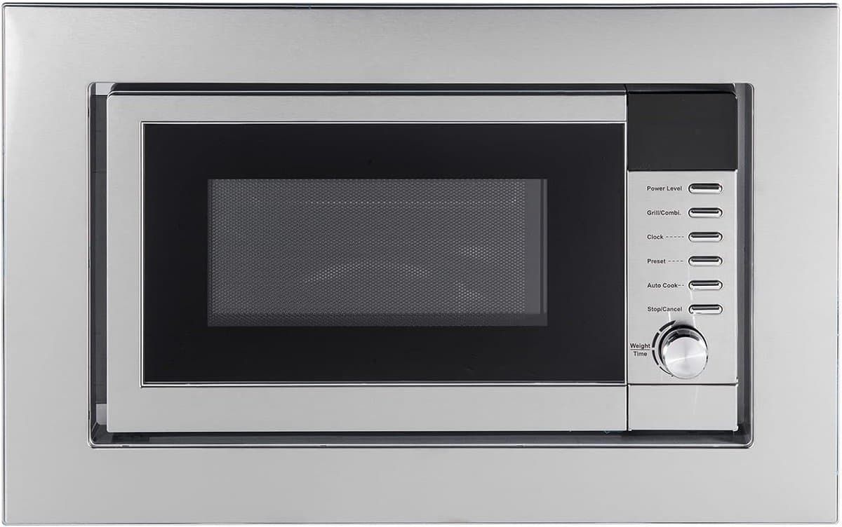 Inbouw Magnetron - Grill Magnetron - Snelle Bereiding - 9 Automatische Programma's - 20 Liter Capaciteit - Roestvrij Staal — afbeelding 1