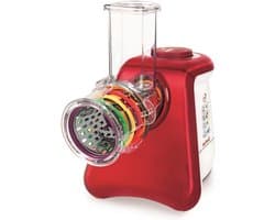 Elektrische Rasp - Keukenmachine - Snel Groenten Snijden - Vijf Functies - 176 Kilogram - Rood