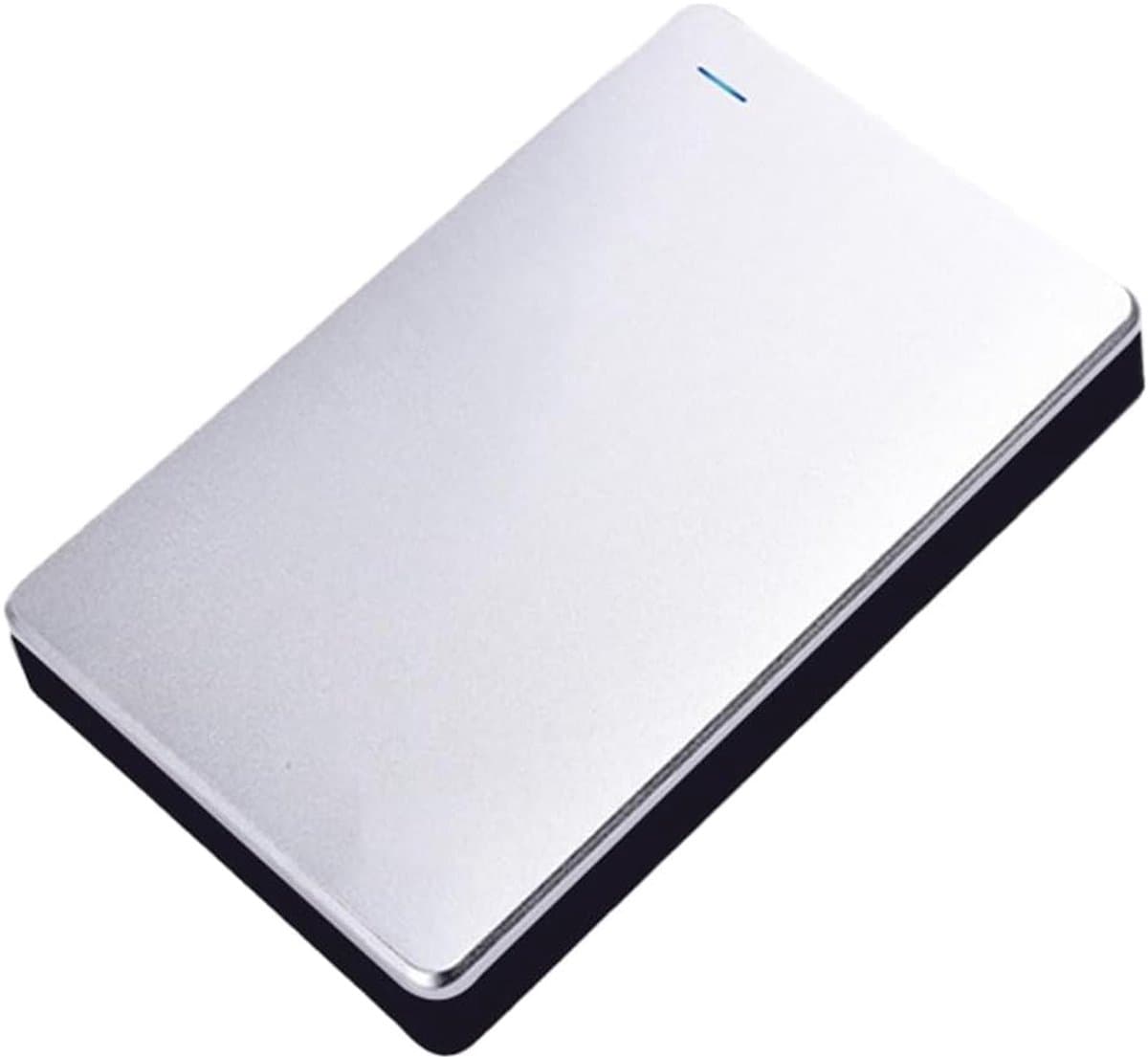 Externe Harde Schijf - Draagbare Opslag - Data Back-up - Hoge USB 3.0 Snelheid - 1TB Capaciteit - Zilver — afbeelding 1