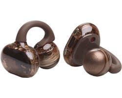 JBL Soundgear Clips - Open ear Oortjes - Oortjes Draadloos - Sport Oordopjes - Bluetooth - Clip On - Hardlopen - 32 uur - Spatwaterdicht - IP54 - Oorclips - Copper