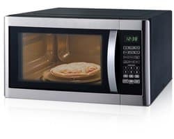 Grote Magnetron met Grill - 42 Liter Zetel met 1100W en 1400W, 11 Vermogensstanden en Automatische Menu's
