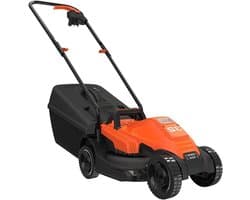 Elektrische Grasmaaier - Grasmaaier 1200W - Gazon Onderhoud - Randmaaifunctie - 32 cm - Zwart