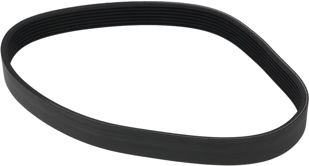 Dailygoods- Aandrijfriem 475 mm - 7 Ribben - Rubber - Compatibel met Sovereign YT5120-01 - Soepele inschakeling - Duurzaam en flexibel - Grasmaaierriem — afbeelding 1