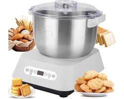 Deegmaker 7 liter - RVS - automatische fermentatiefunctie - ideaal voor thuisbakkers - ShopVlot