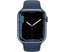 Apple Watch Series 7 OLED 45 mm Blauw GPS