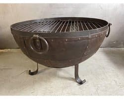 Barbecue met grillrooster Ø100 - retro - trendy