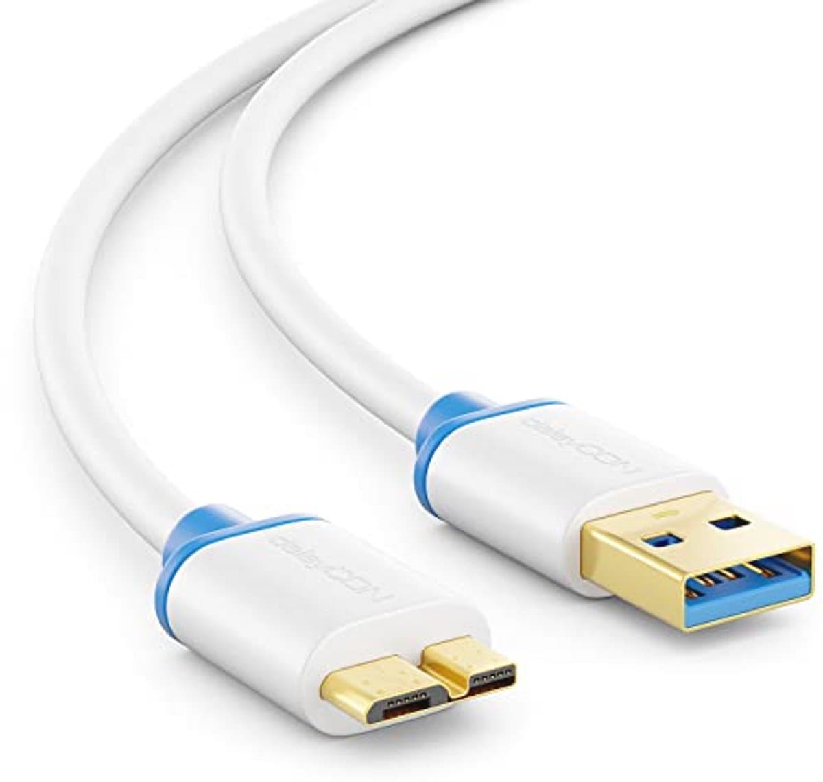 Micro USB 3.0 Datakabel tot 5 Gbit/s voor Mobiele Telefoons, Tablets en Externe Schijven — afbeelding 1