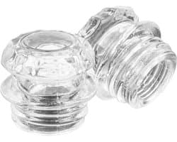 Glazen Bovenkant Percolator - Vervangende Onderdelen met Knop - Koffiepot Accessoires