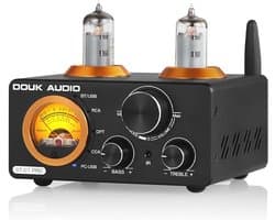 Mini Tube Amplifier met Bluetooth 5.0 en VU-meter
