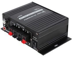 Mini Hifi Stereo Eindversterker Klasse D - 2 x 20W voor Thuis Audio Systeem