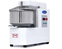 Spiraalkneder - 30 L - 18 Kg Deeg - 2 Snelheden - Uitneembare Kom