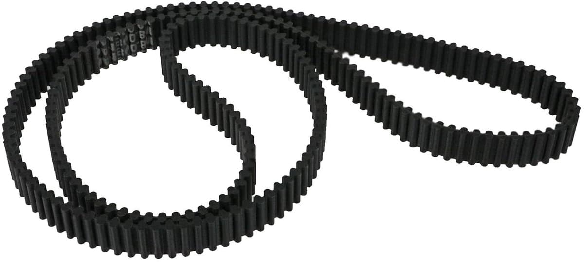 Getande Distributieriem - Tandriem Grasmaaier - Maaier Onderhoud - Specifieke Pasvorm - 1800x25mm - Zwart — afbeelding 1
